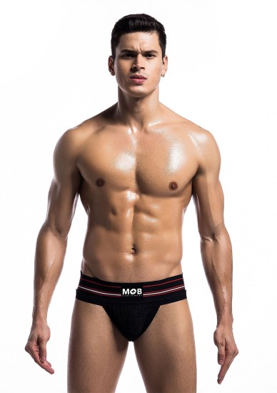 MOB Eroticwear Fetish Classic Wide Jockstrap XL
