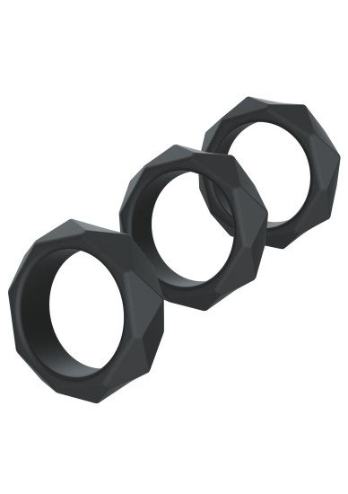 Heavy C-Ring, Sada erekčních kroužků 3 ks