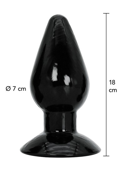 Hidden Desire Extreme Buttplug XL 18cm Black