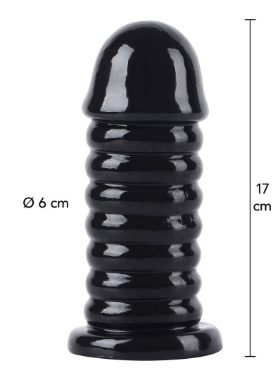 Hidden Desire Extreme Anal Bold Large 16.5cm Black