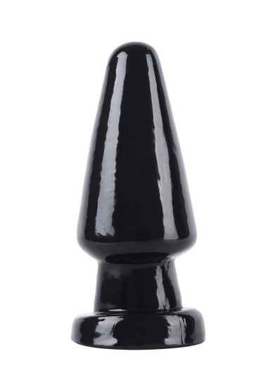 Hidden Desire Extreme Buttplug Cone Head Large 17cm Black