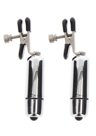 Taboom Adjustable Vibrating Clamps Silver