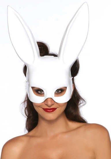 Maska Leg Avenue MASQUERADE RABBIT white