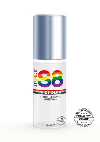 S8 Waterbased Pride Glide Lube 125 ml
