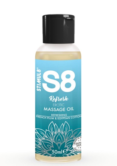 S8 masážní olej Refresh 50 ml