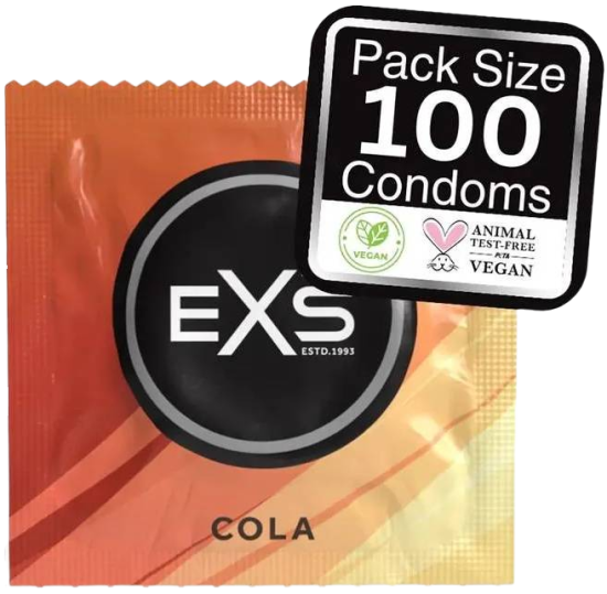 EXS Crazy Cola - Condoms - 100 Pieces