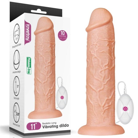 LoveToy Realistic Long Dildo 11"LoveToy Realistic Long Dildo 11"LoveToy Realistic Long Dildo 11"LoveToy Realistic Long Dildo 11"LoveToy Realistic Long Dildo 11"Další fotky (2)LoveToy Realistic Long Dildo 11"