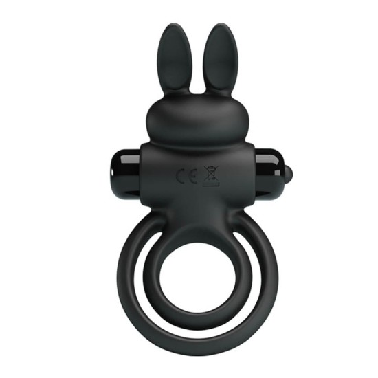 Pretty Love Vibrant Penis Ring III Black