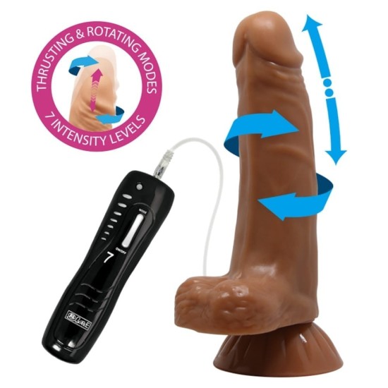 Baile Beautiful Easton Dildo 7,3″ 19 cm realistické rotující dildo