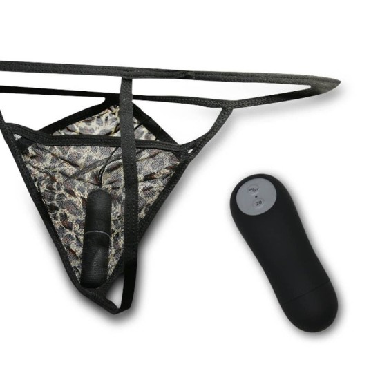 Thong With Vibrating Bullet And Controller