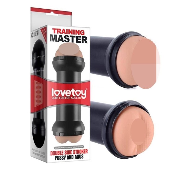 LoveToy DOUBLE SIDE STROKER PUSSY AND ANUS