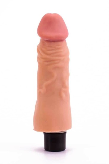 LoveToy REAL SOFTEE Vibrating Dildo 7"