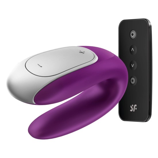 Satisfyer Double FUN párový Purple 9,2 cm