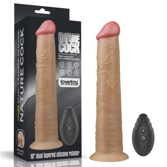 LoveToy Vibrátor Nature Cock Rotator 10