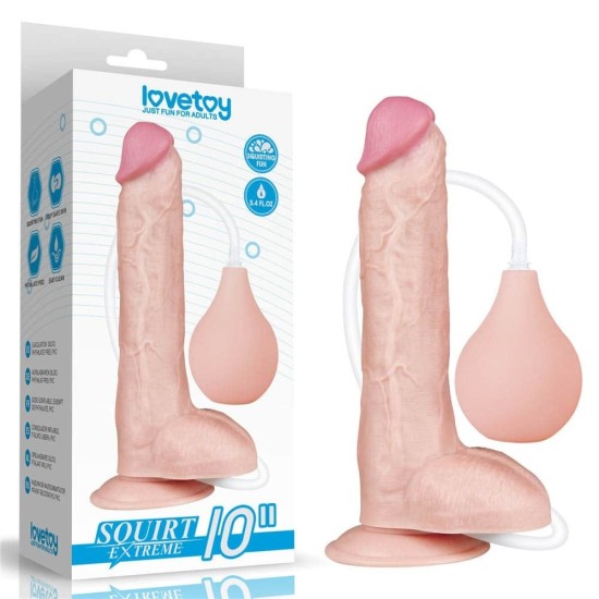 LoveToy Squirt Extreme Dildo 10"