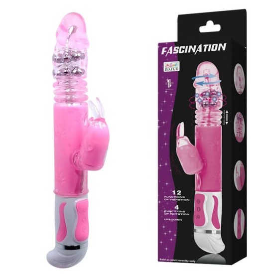 Debra Fascination Bunny Vibrator Pink 2