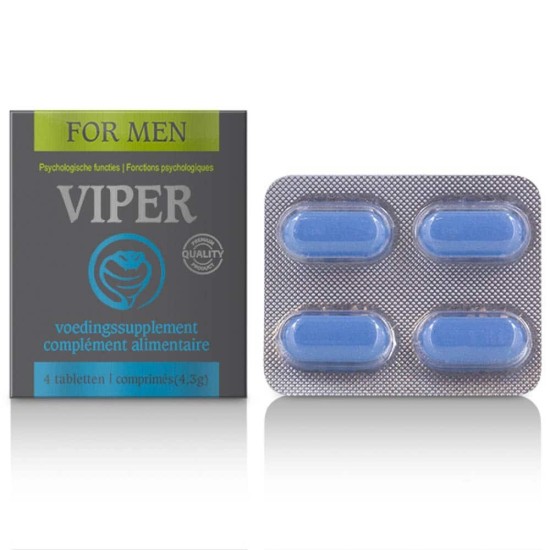Cobeco Viper for Men - 4 tabs (FR)