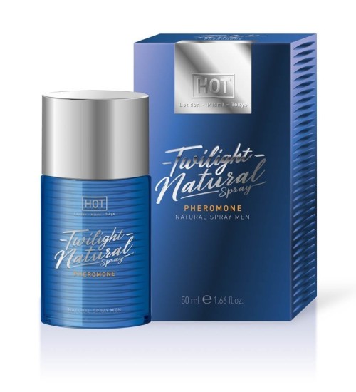 Hot Twilight Natural Spray men feromonový sprej pro muže 50 ml