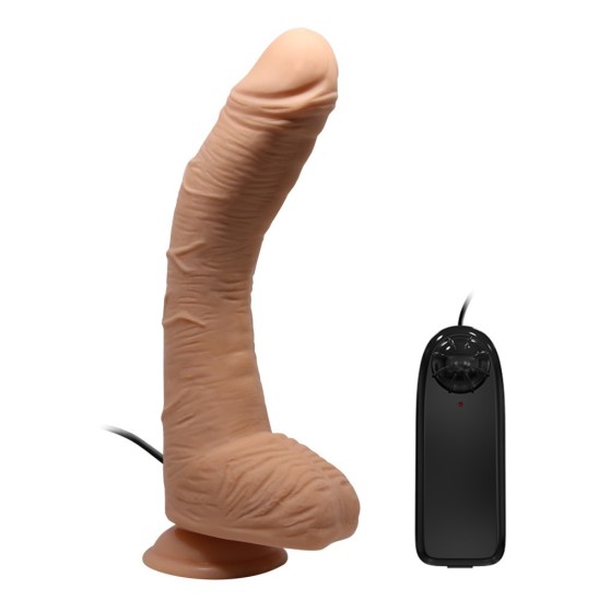 Pretty Love Beautiful Alex Realistic Vibrating Dildo 28cm Nude