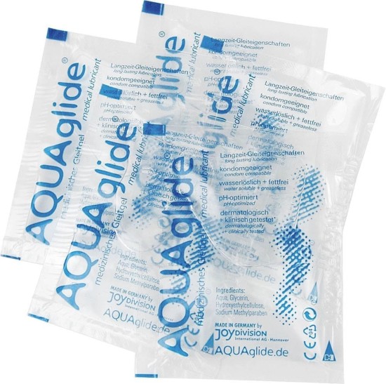 Joydivision AQUAglide, Portionspackungen, lose im 500er Karton (500 single portion) 3ml