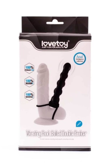 Lovetoy Vibrating ROCK BALLED Double Prober