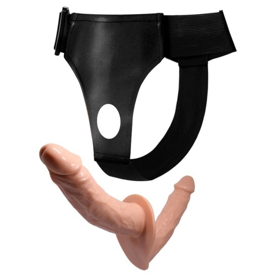 Debra Wearable Harness Strap on Double Ended Realistic Dildo