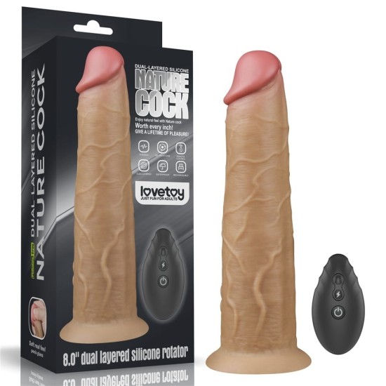 LoveToy Vibrátor Nature Cock Rotator 8