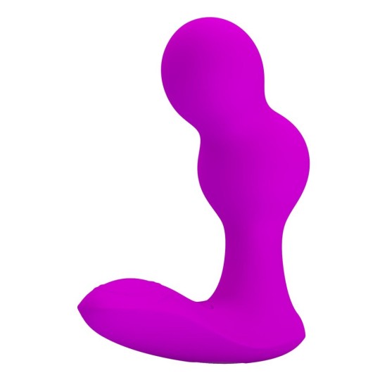 Pretty Love Terrance Anal Vibrator with Remote Control Purple