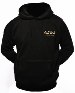 BLACK GOLD HOODIE WOMEN - BLACK GOLD HOODIE WOMEN S