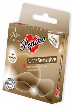 Pepino Ultra Sensitive – tenké kondomy (3 ks)